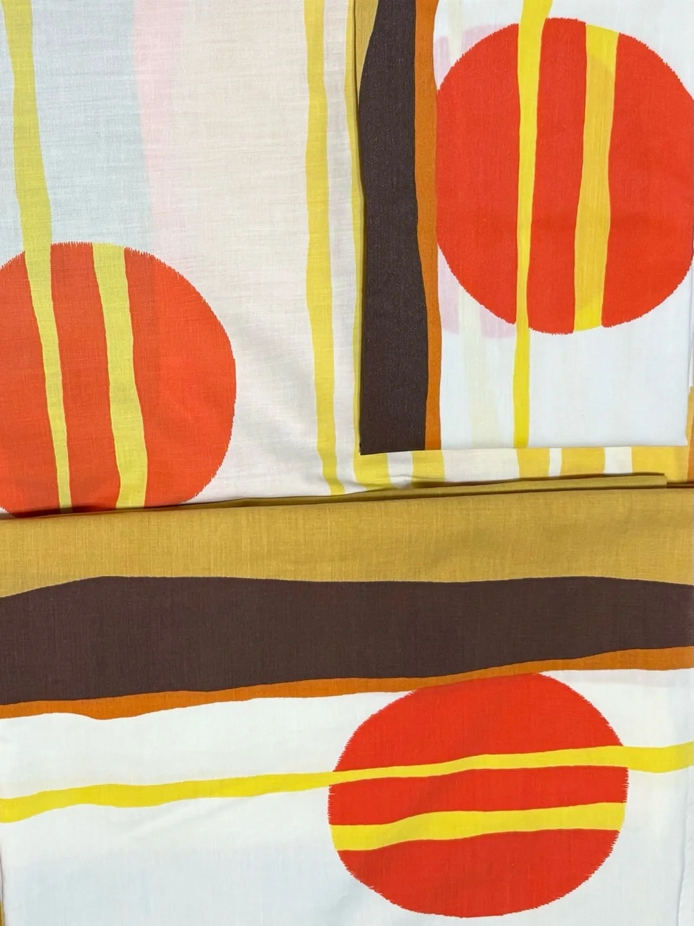 Vintage Burlington House Desert Vibrant Sunset Twin Percale Set